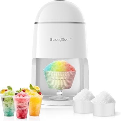 StrongBear Snow Cone Shaved Ice Machine 1