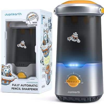 JUPITEARTH Electric Pencil Sharpener for Kids 1