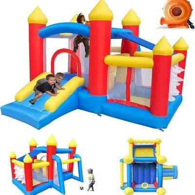 Baralir Indoor Bouncy Castle for Kids Inflatable 1