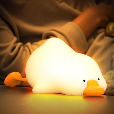 Smiling Shark Silicone Cute Night Lights Goose 1