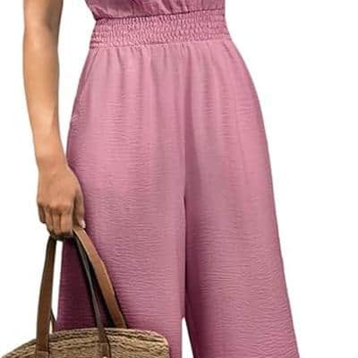 CUPSHE Womens Mock Neck Floral Print Long 1