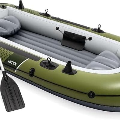 INTEX 66333EP Seahawk 3 Inflatable Boat Set 1
