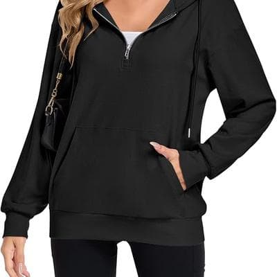 MISFAY Half Zip Hoodie for Women Casual 1
