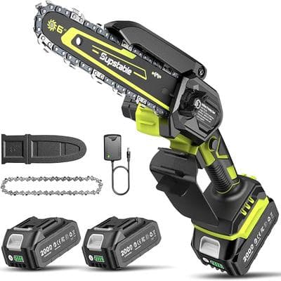 Supstable 6 Inch Brushless Mini Chainsaw Cordless 1
