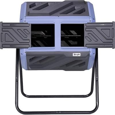 Werph Updated 43 Gallon DualChamber Compost Bin 1
