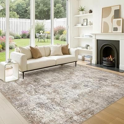 9×12 Area Rugs for Living Room Washable 1