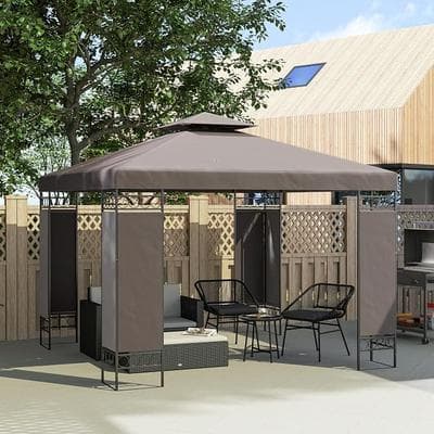 Outsunny 10 x 10 FT Canopy Gazebo 1