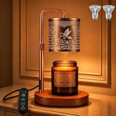 Candle Warmer Lamp with Timer Home Decor 1