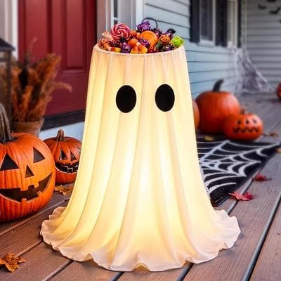 Halloween Ghost Candy Bowl 1
