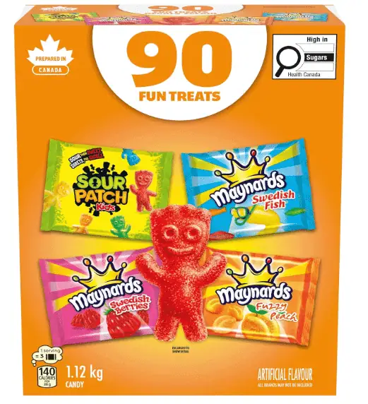 Maynards, Assorted Individually Wrapped Candy 1