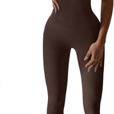 Yoga Jumpsuit for Women Workout Gym Seamless 1