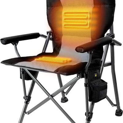 Terrain Heated Camping Chair 9 hrs 1