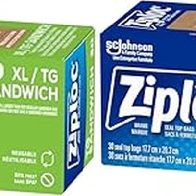 Ziploc XL Sandwich Bags for OntheGo Freshness 1