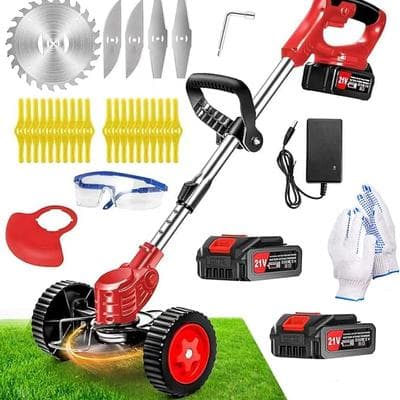21V Cordless Weed Wacker for Lawn Care 1