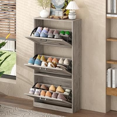 HOMEFORT Shoe Storage Cabinet for Entryway 1