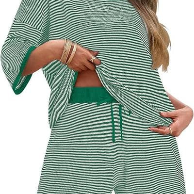 Women 2 Piece Lounge Sets Casual Oversized 1