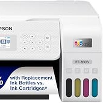 Epson EcoTank ET2803 Wireless Color AllinOne Supertank 1