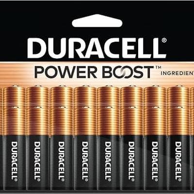 Duracell Coppertop Double AA Batteries with Power 1