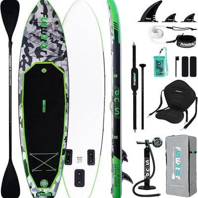 FunWater Inflatable Stand Up Paddle Board with 1