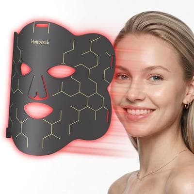 Hottoerak Red NearInfrared LED Face Mask 1