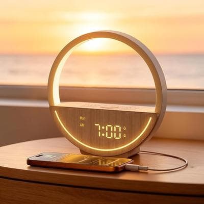 Vivilumens Wake Up Light Sunrise Alarm Clock 1