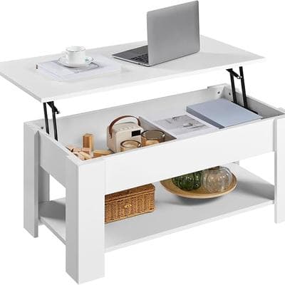 Yaheetech Coffee Table with Storage 1
