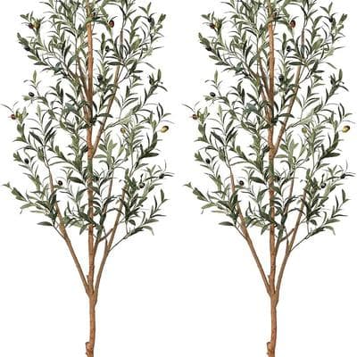 Kazeila Artificial Olive Tree 6FT Tall Faux 1