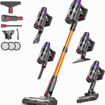TechRise 8in1 Cordless Stick Vacuum Cleaner 550W 1