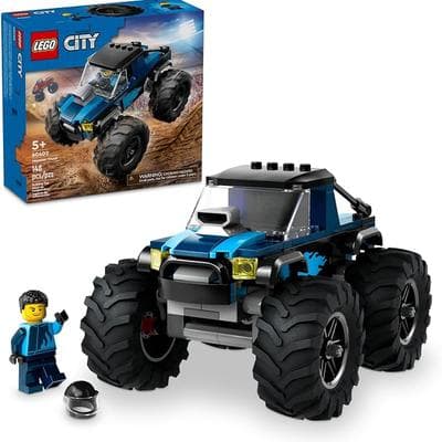 LEGO City Blue Monster Truck OffRoad Toy 1