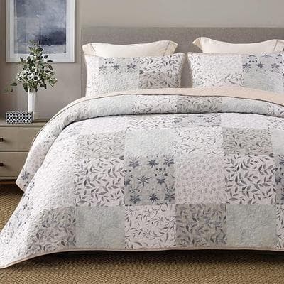 Exclusivo Mezcla Reversible Boho Quilts Queen Size 1