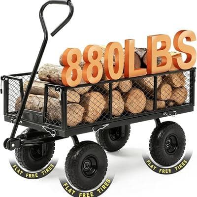 Garden Wagon Cart Heavy Duty 880 LBS 1