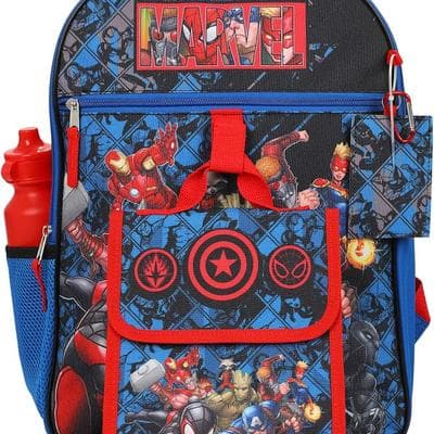 Marvel Universe 5 Piece Kids 16 Backpack 1