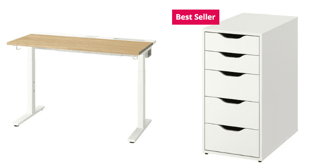 15% off Ikea Workspace furniture and Accessories 1