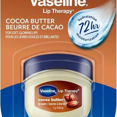 Vaseline Lip Therapy Mini Jar Cocoa Butter 1