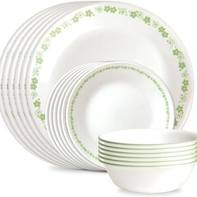 Corelle Vitrelle 18 Piece Glass Dinnerware Sets 1