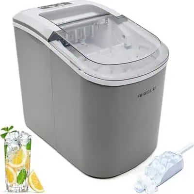 FRIGIDAIRE EFIC189Silver Compact Ice Maker 1